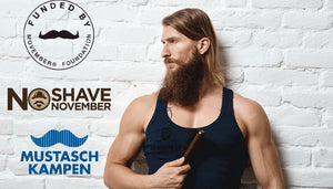 Hvad er Movember, No-Shave November og Mustaschkampen?